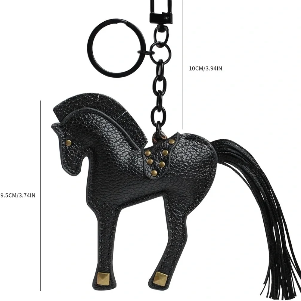 Celebrity look leather pony for your purse